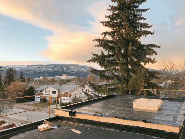 3 bedroom townhomes, Pandosy Village, Kelowna, BC. Two-level living with a rooftop terraces. Move-in spring 2021